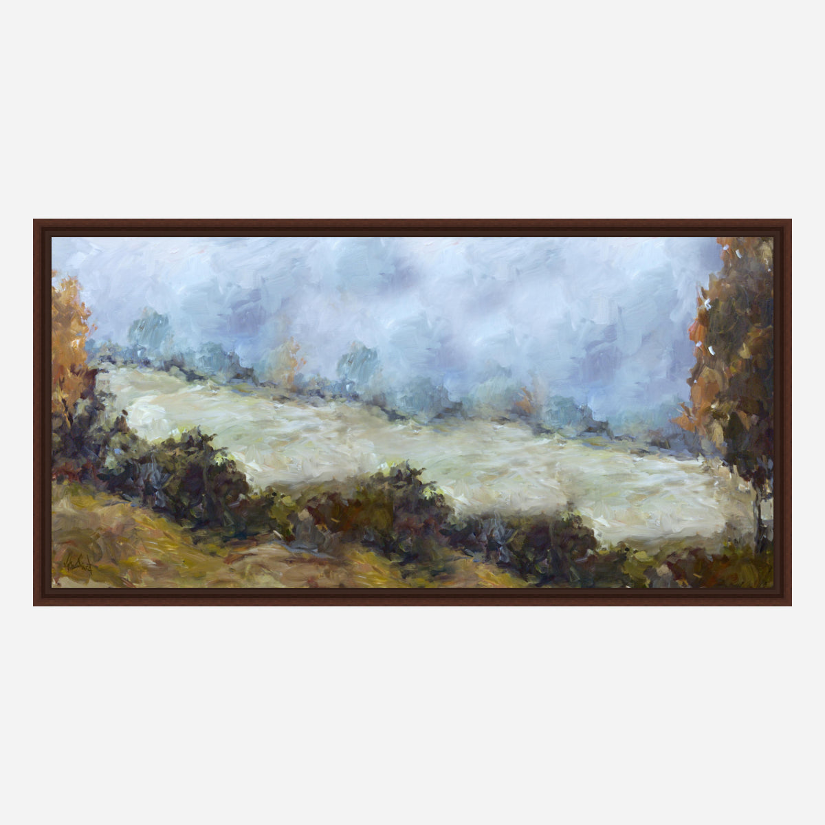 In the Fields Artist Enhanced Canvas Print