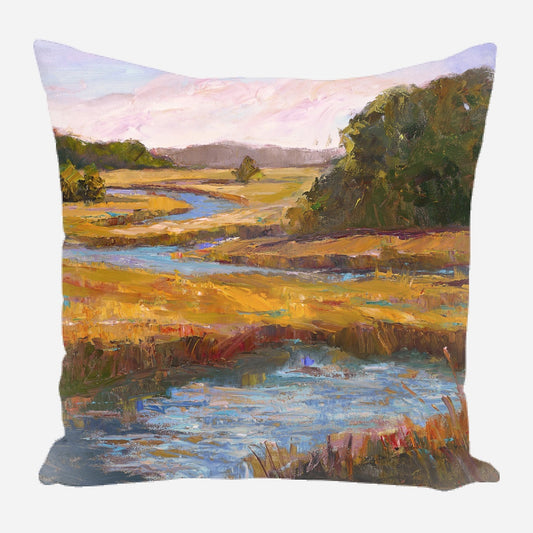 Kiawah Marsh Gold Pillow