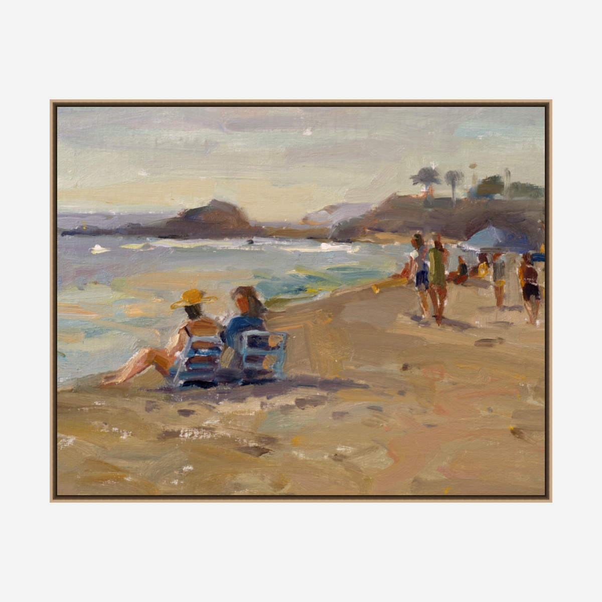 Laguna Beach Artist Enhanced Canvas Print