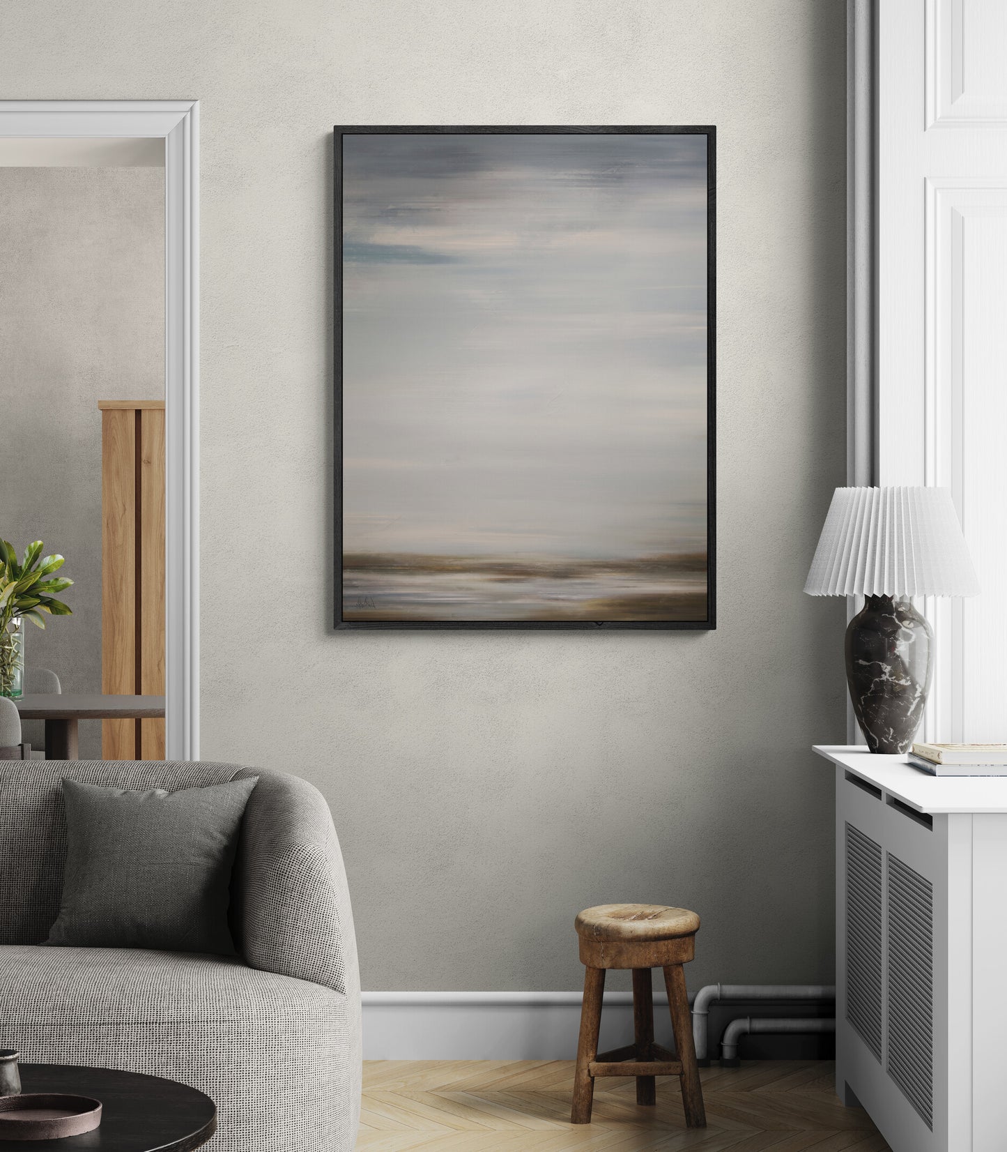 Whispers on the Beach Artist Enhanced Canvas Print