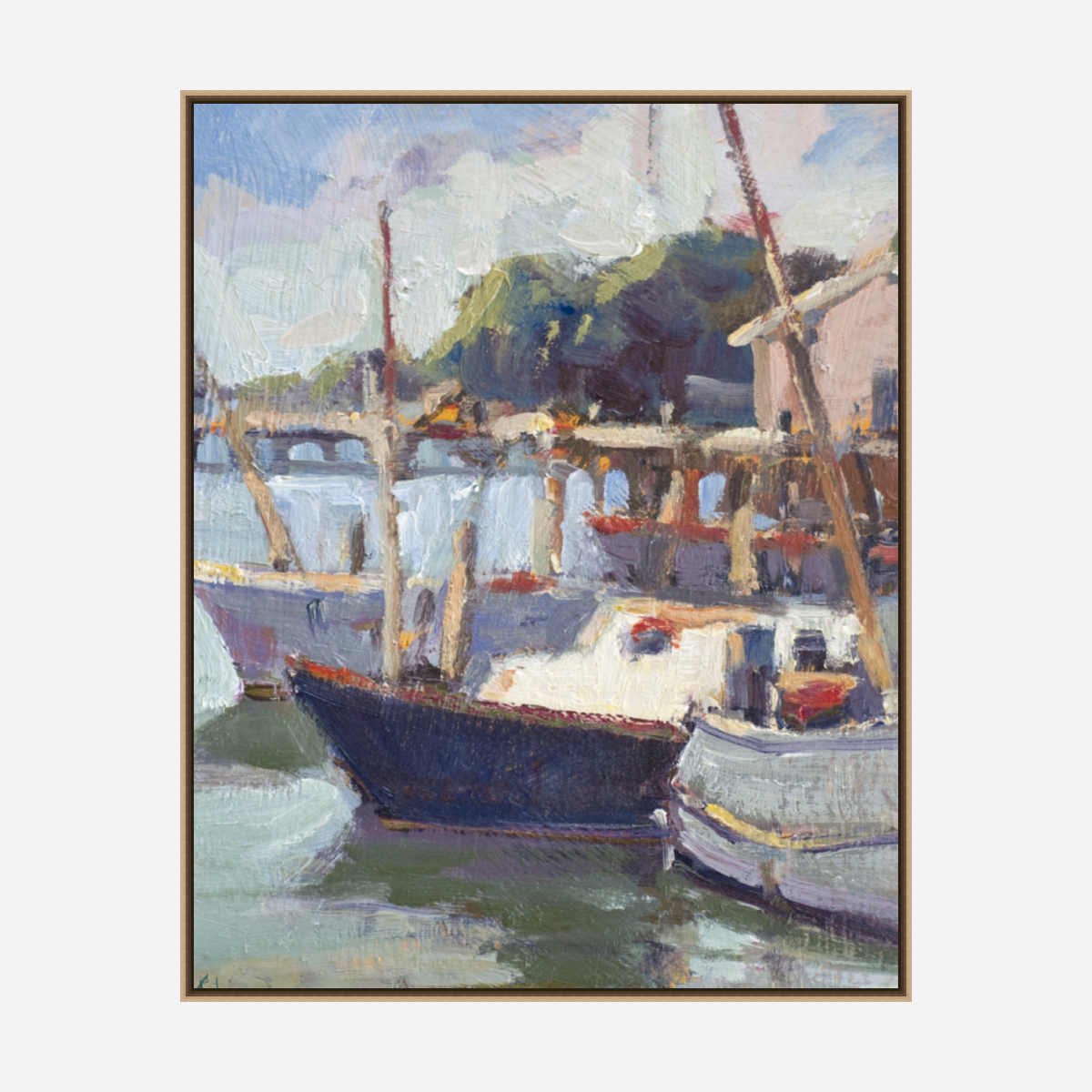 Marina Artist Enhanced Canvas Print