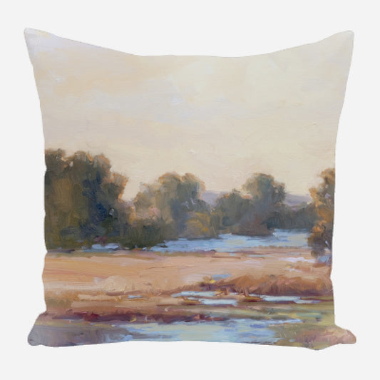 Marsh Morning II Pillow