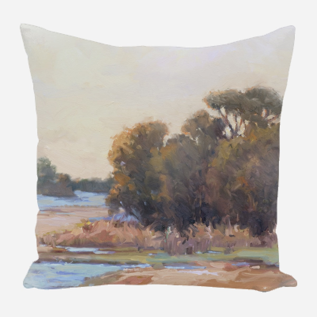 Marsh Morning I Pillow