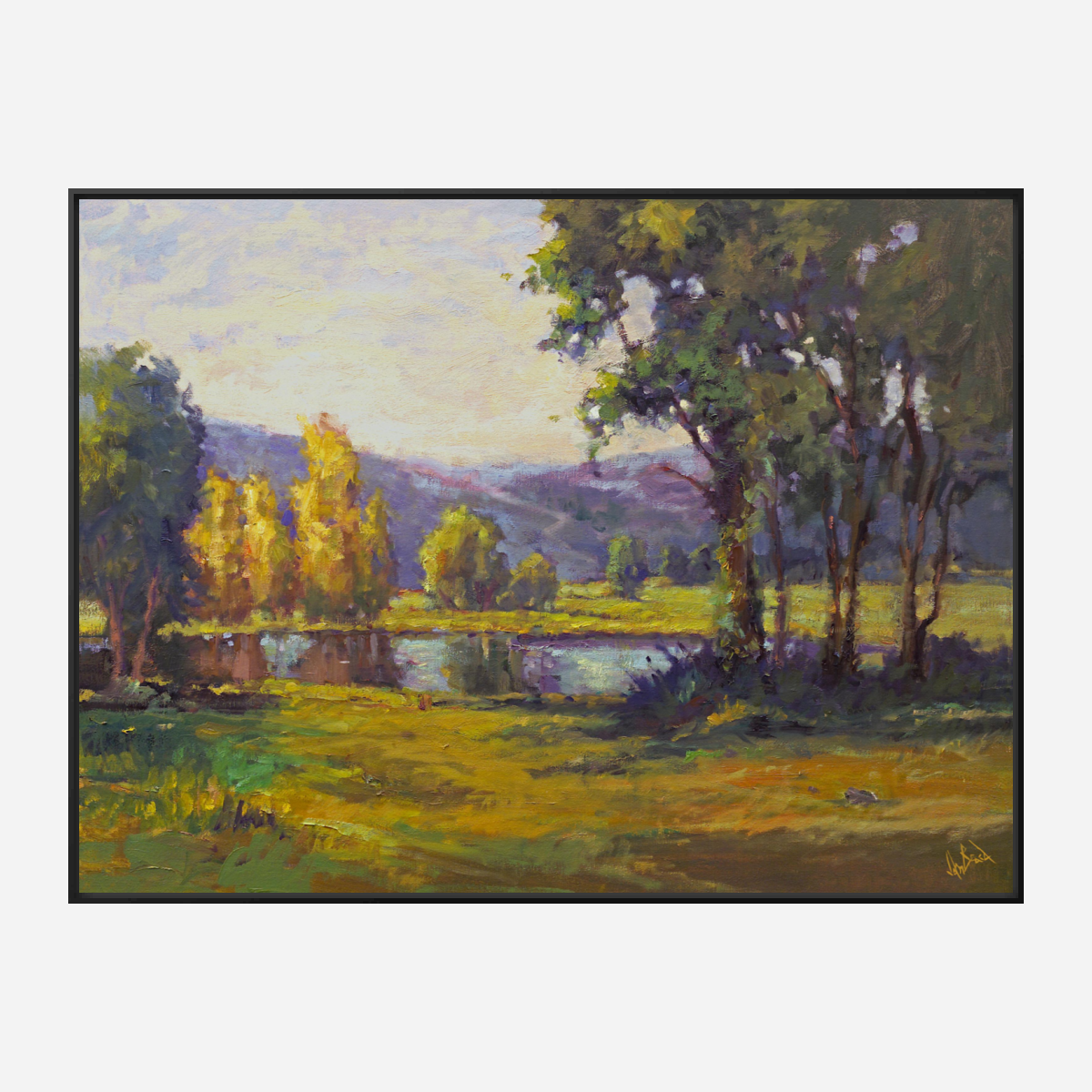 My Favorite Place Artist Enhanced Canvas Print