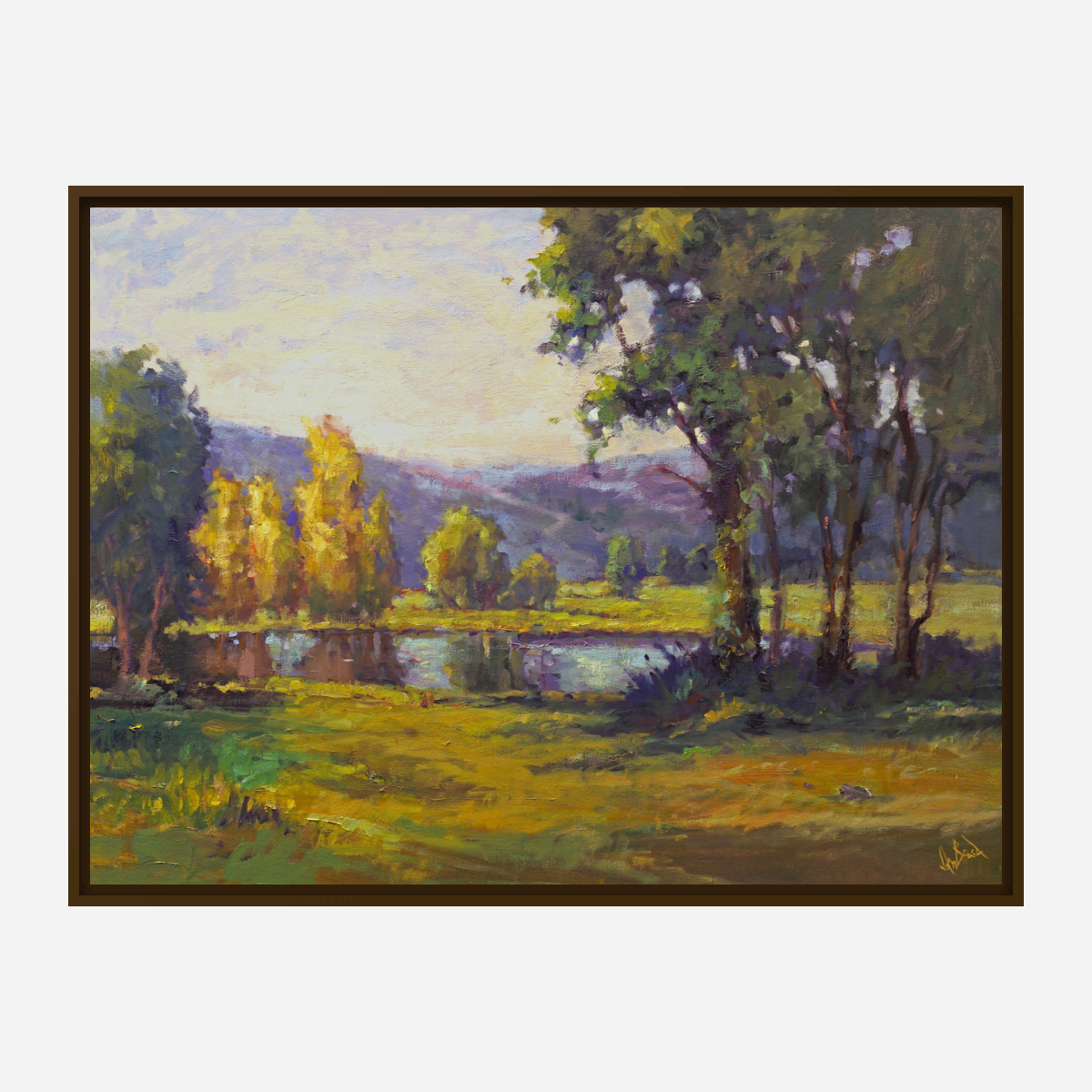 My Favorite Place Artist Enhanced Canvas Print