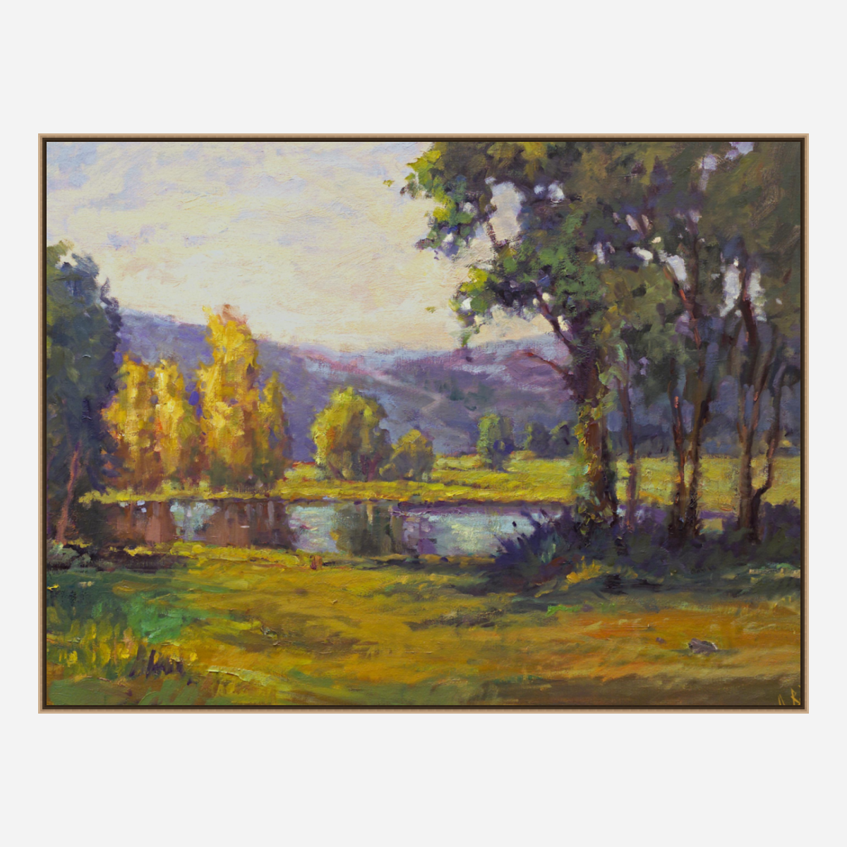 My Favorite Place Artist Enhanced Canvas Print