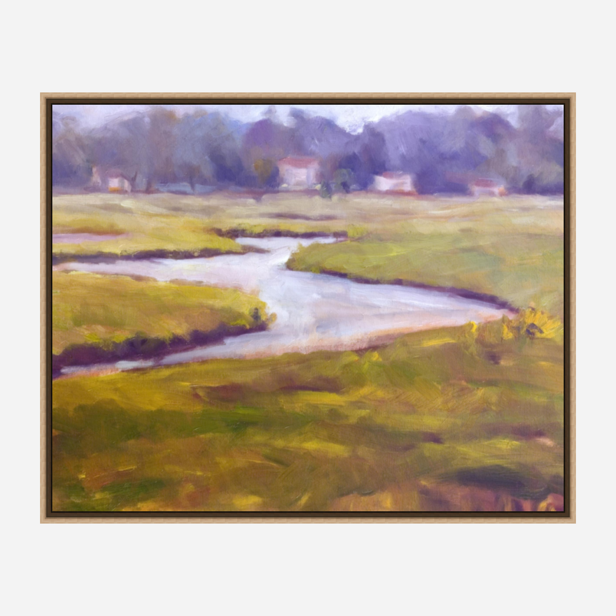 Pawley's Island Artist Enhanced Canvas Print