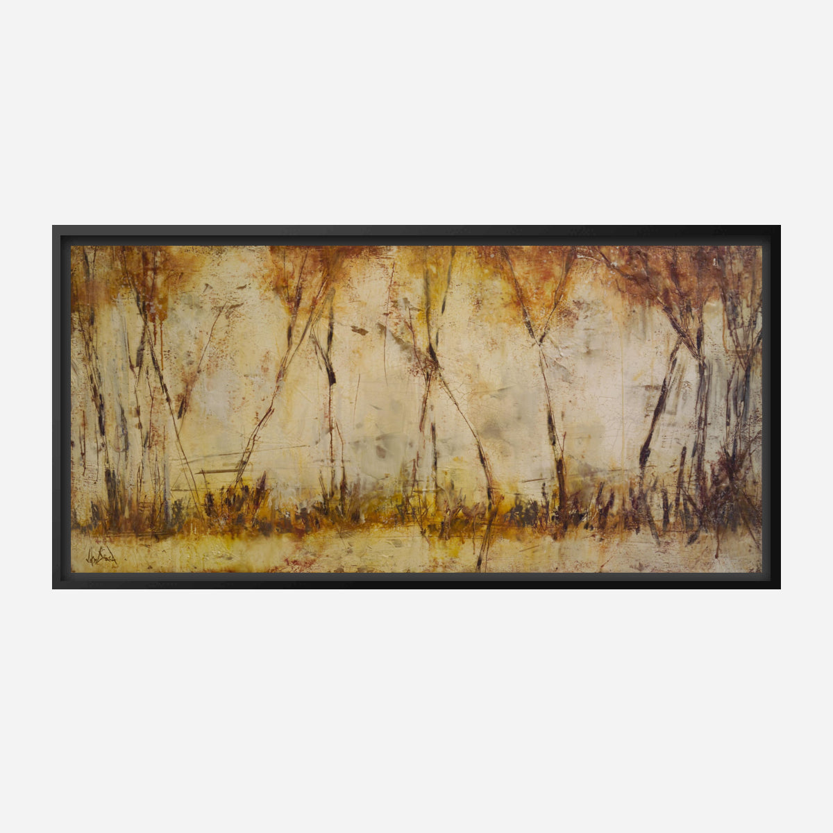 Reeds Artist Enhanced Canvas Print