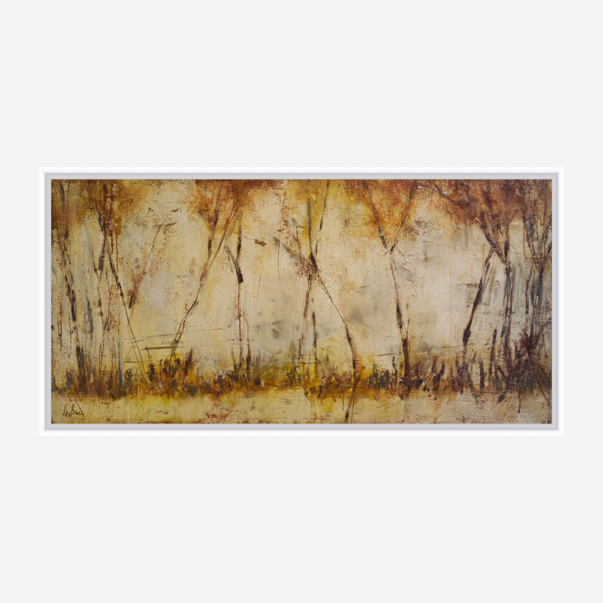 Reeds Artist Enhanced Canvas Print