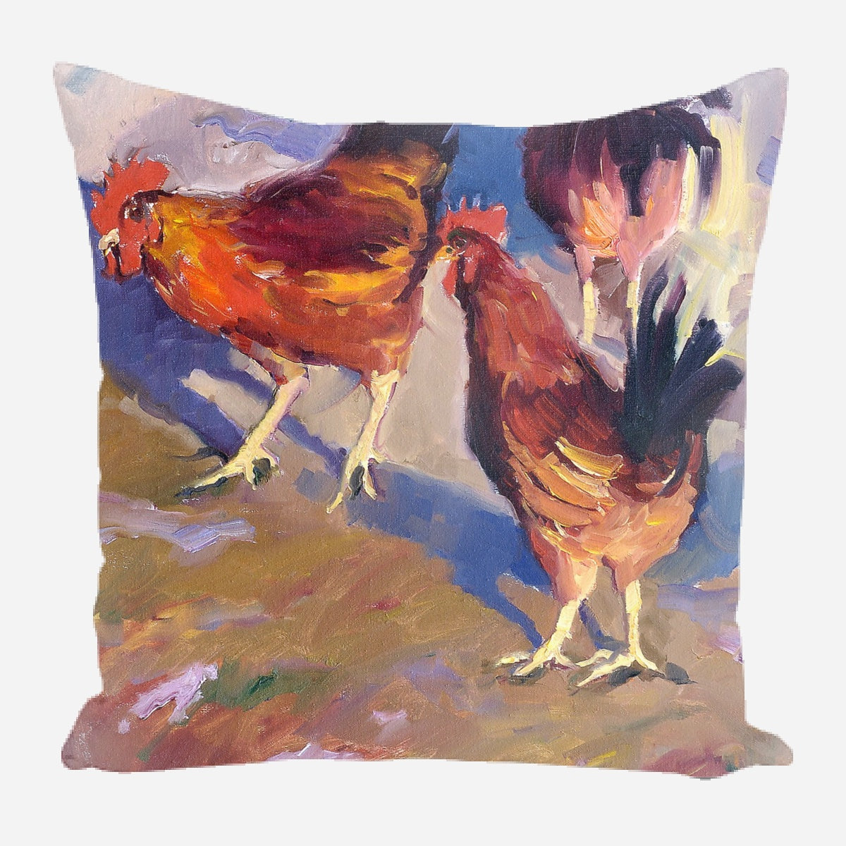 Roosters Pillow