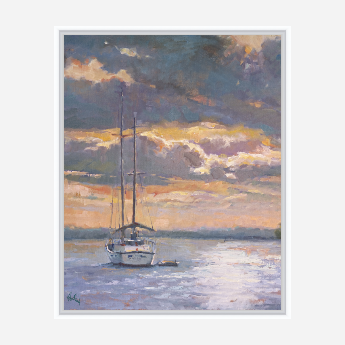 Safe Harbor Artist Enhanced Canvas Print