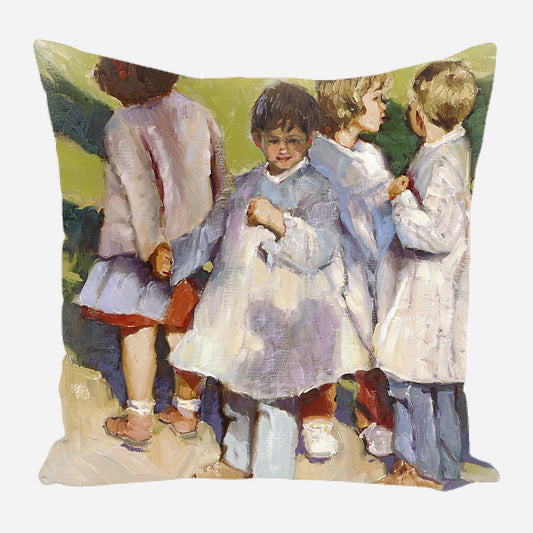 Schoolyard Pillow