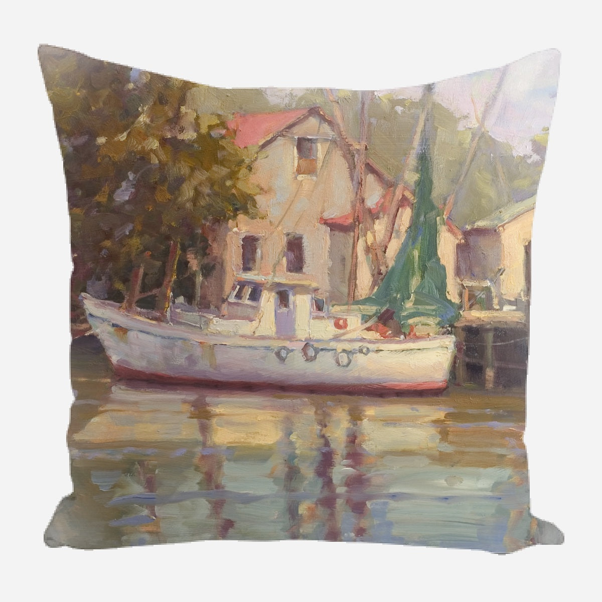 Shrimp Boat Pillow