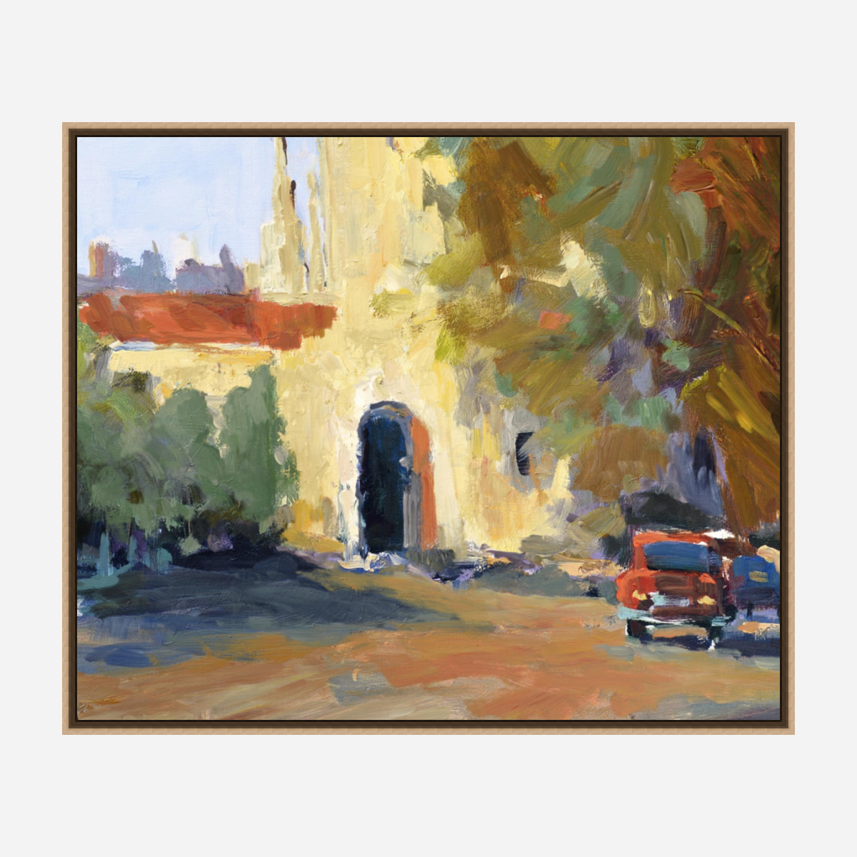 Spanish Chapel Artist Enhanced Canvas Print