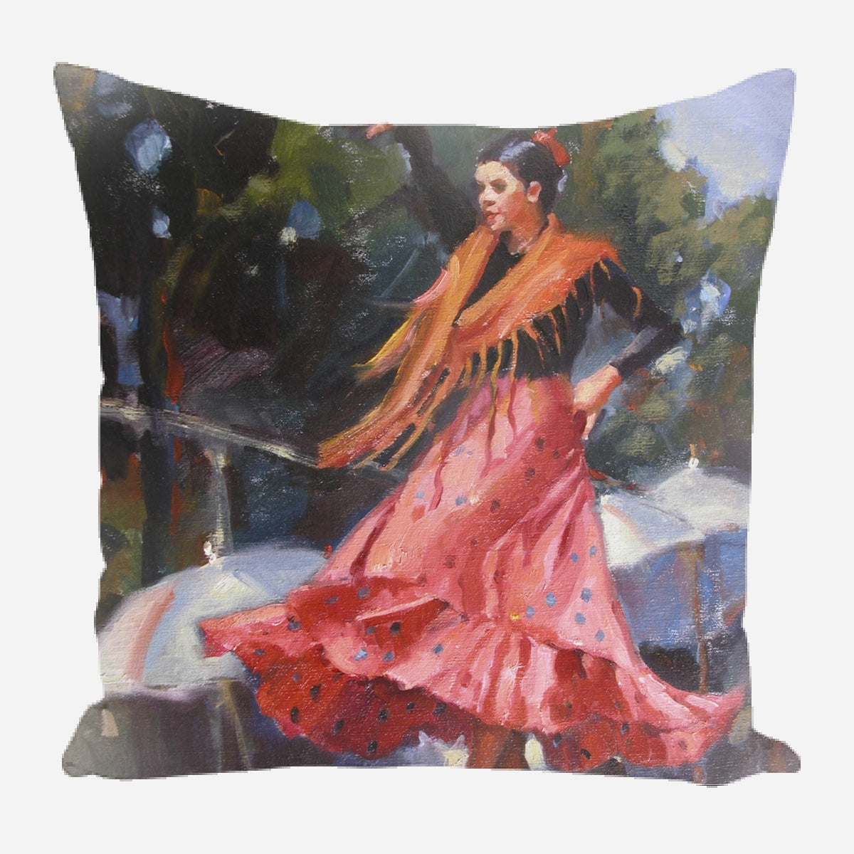 Spanish Dancer Pillow