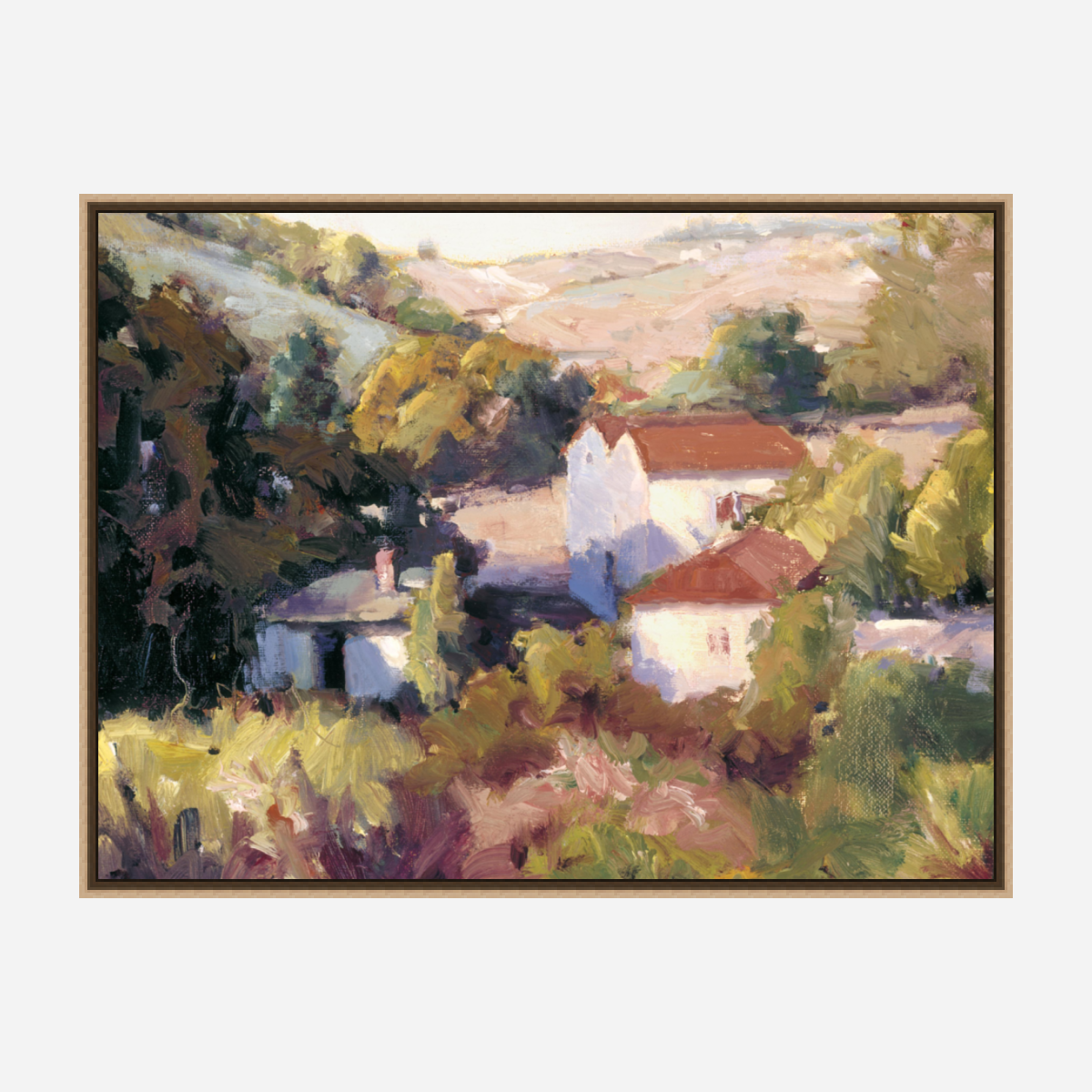 Spanish Hills Artist Enhanced Canvas Print