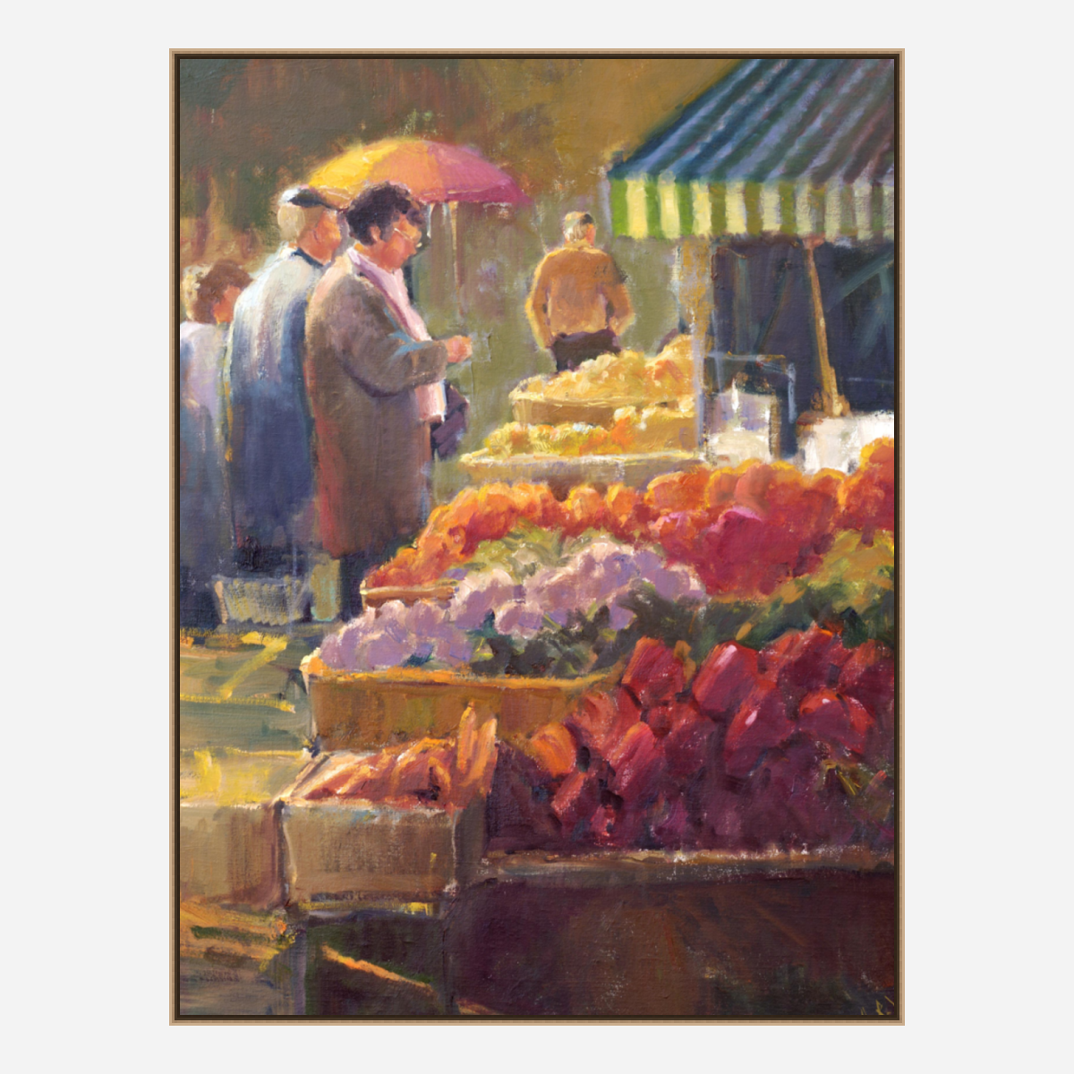 Spanish Market Artist Enhanced Canvas Print