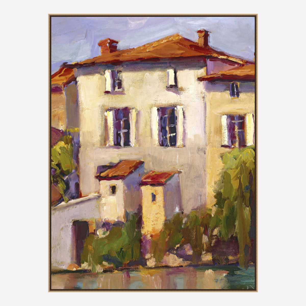 St. Savignon Artist Enhanced Canvas Print