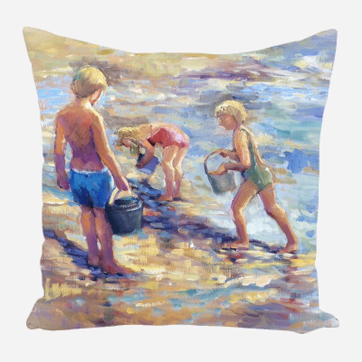 Sun, Sand, Play Pillow