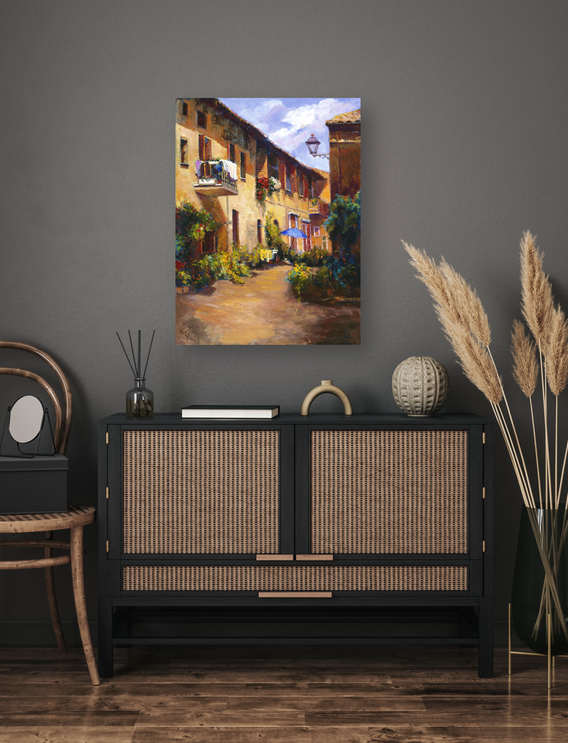 Tuscany Artist Enhanced Canvas Print