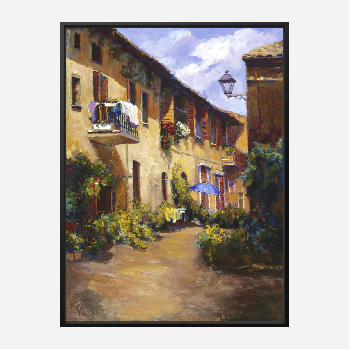 Tuscany Artist Enhanced Canvas Print