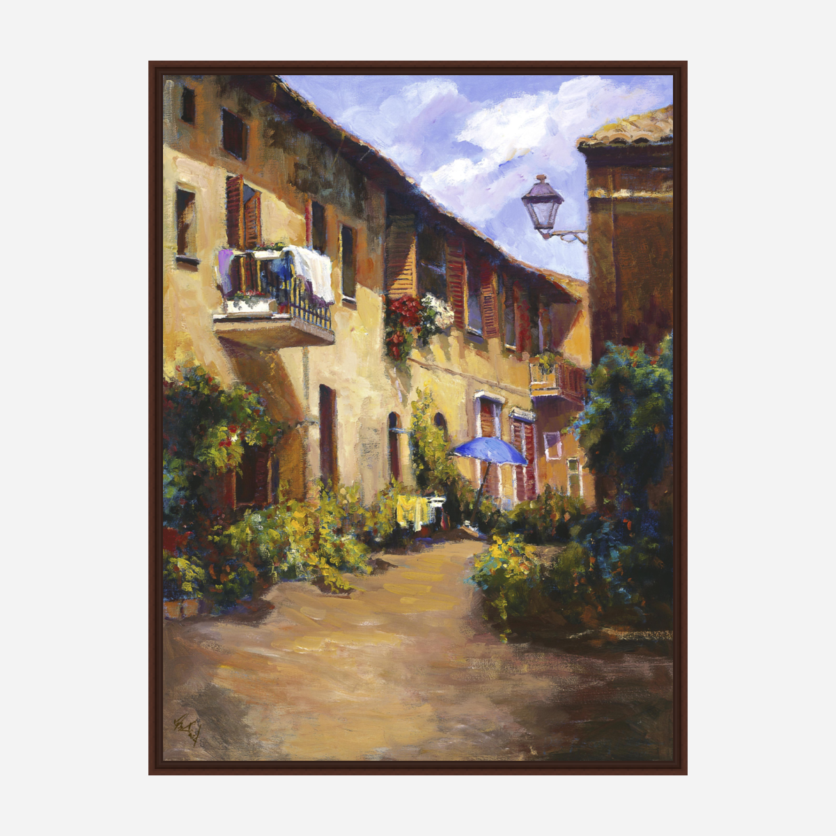 Tuscany Artist Enhanced Canvas Print