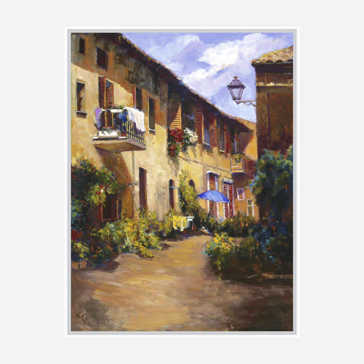 Tuscany Artist Enhanced Canvas Print