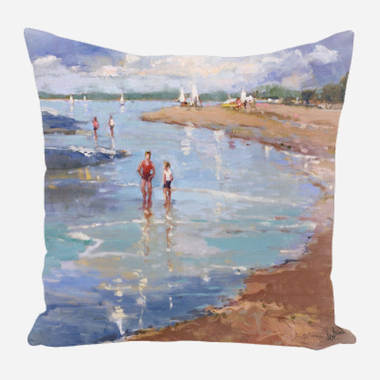 Walking in Low Tide Pillow