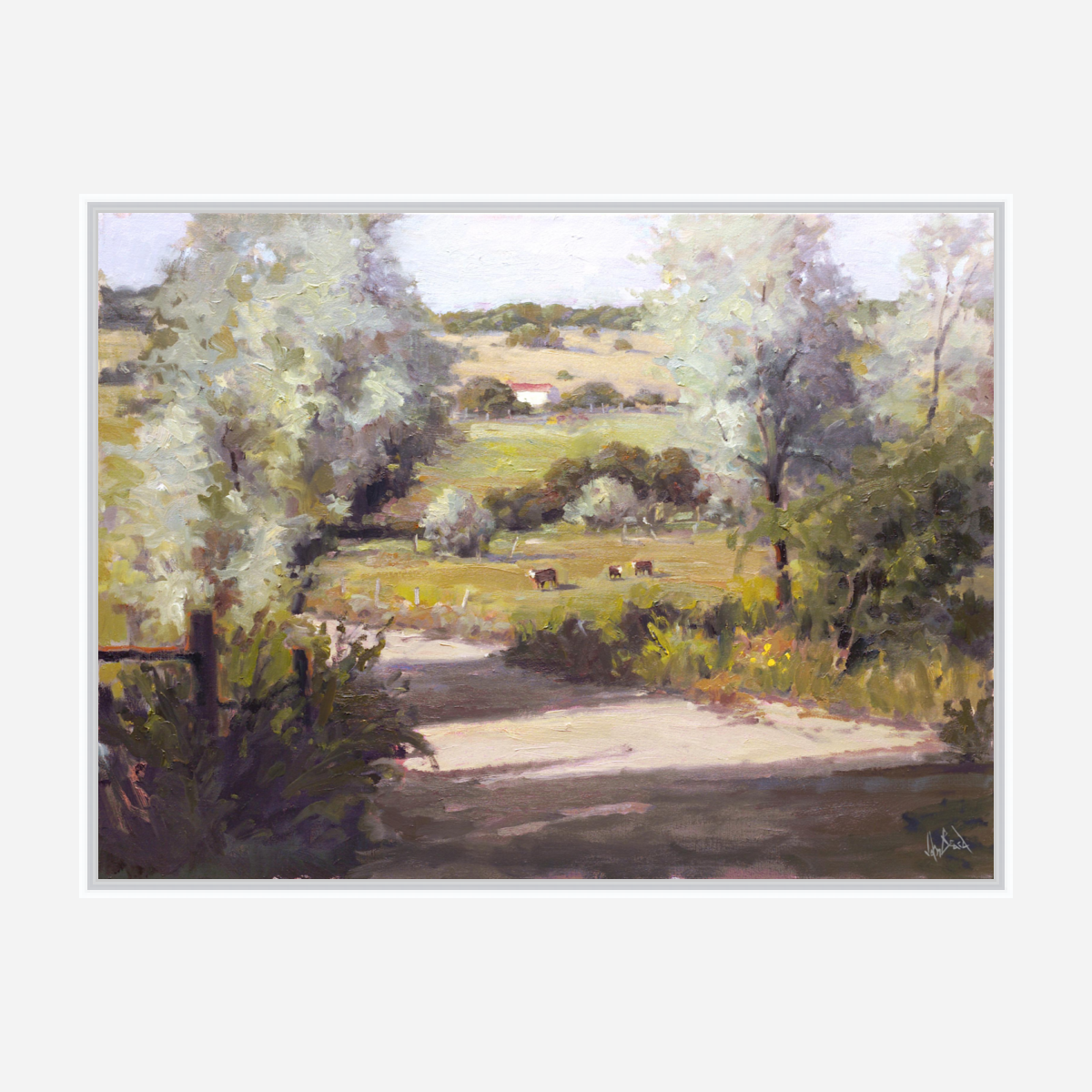 Willows Artist Enhanced Canvas Print