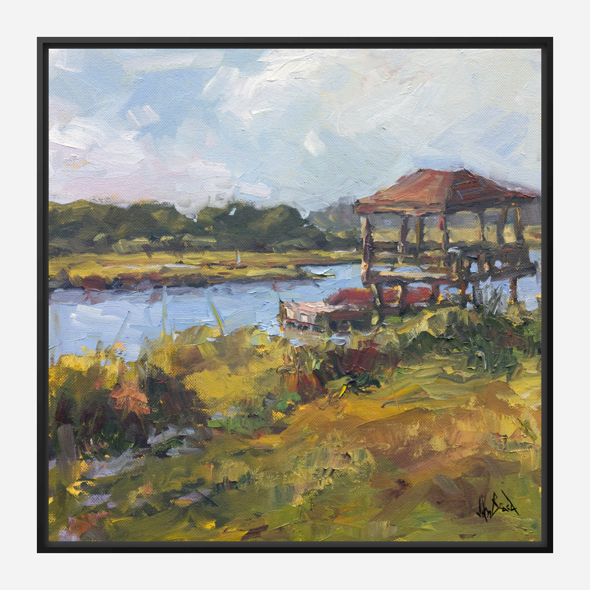 Wrightsville Artist Canvas Enhanced Print