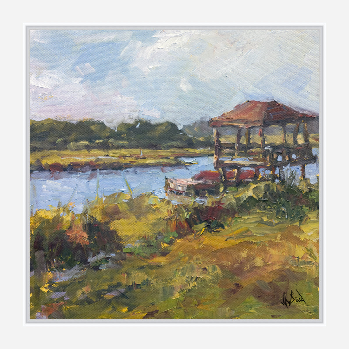 Wrightsville Artist Canvas Enhanced Print