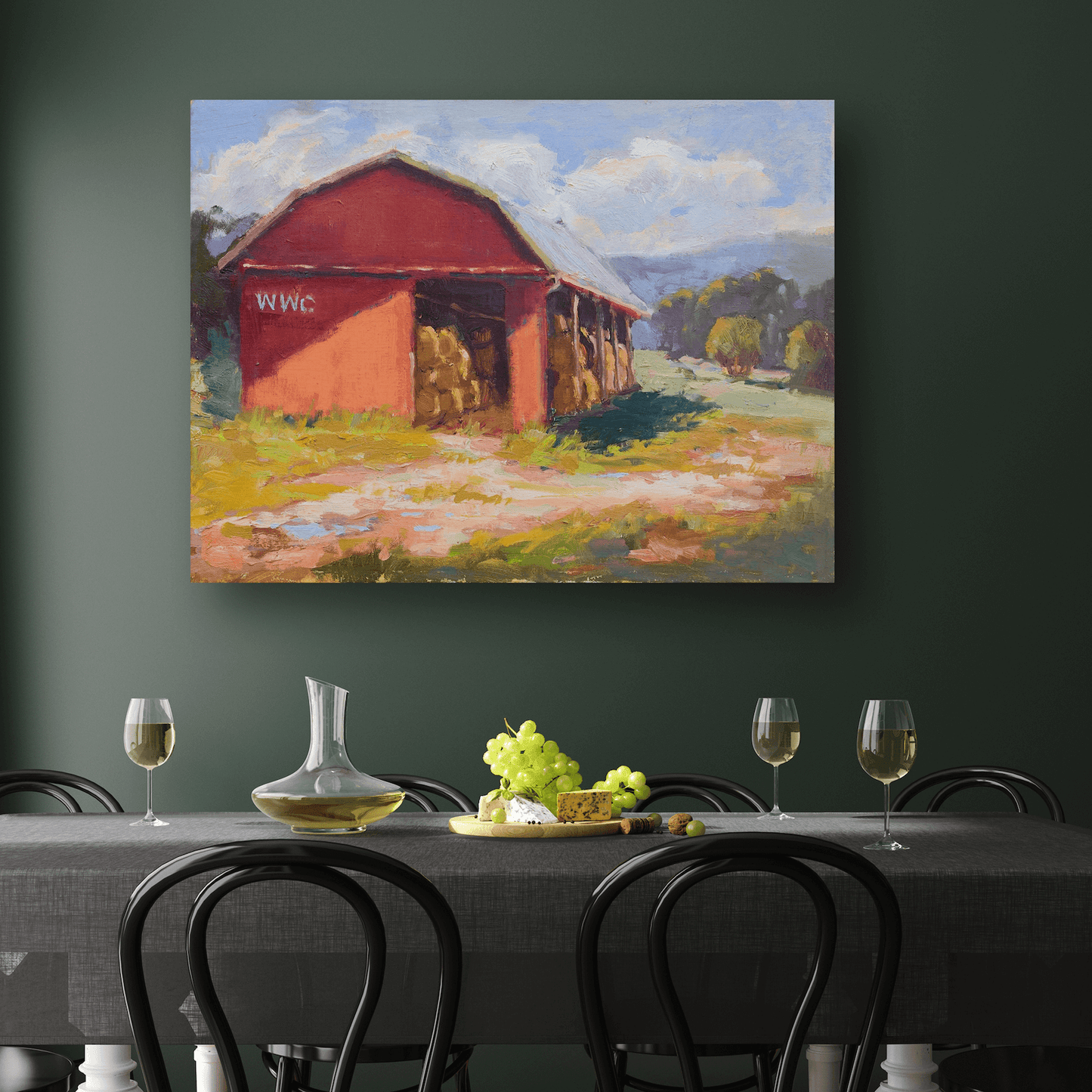 Good Harvest Artist Enhanced Canvas Print