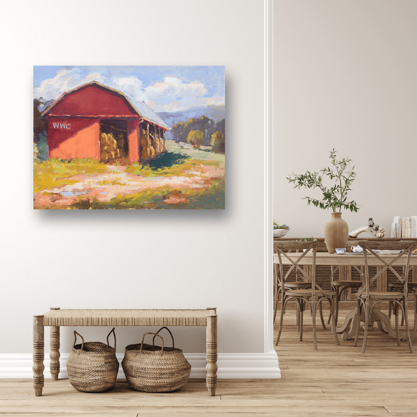 Good Harvest Artist Enhanced Canvas Print