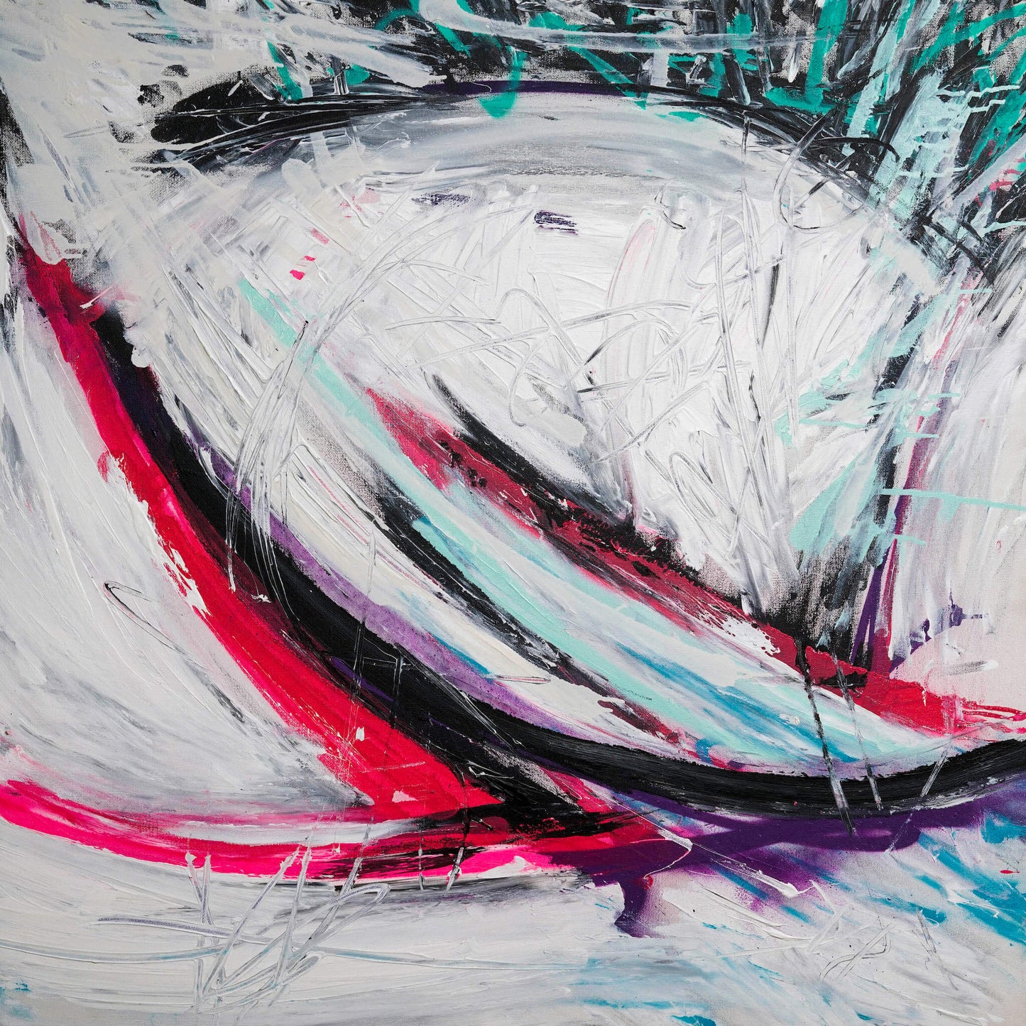 Abstract Art Miami Vice John Beard Collection Original