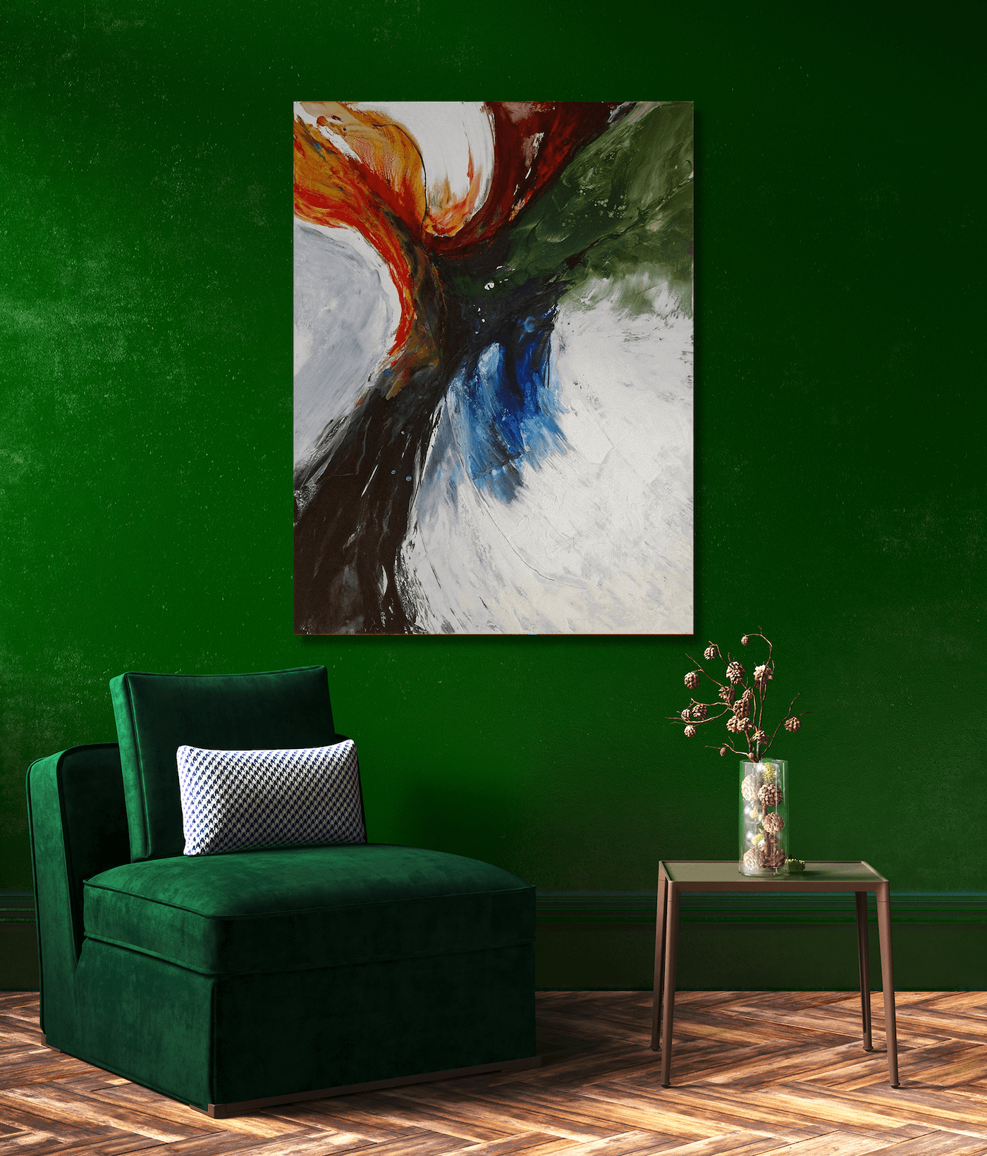 Phoenix Artist Enhanced Canvas Print