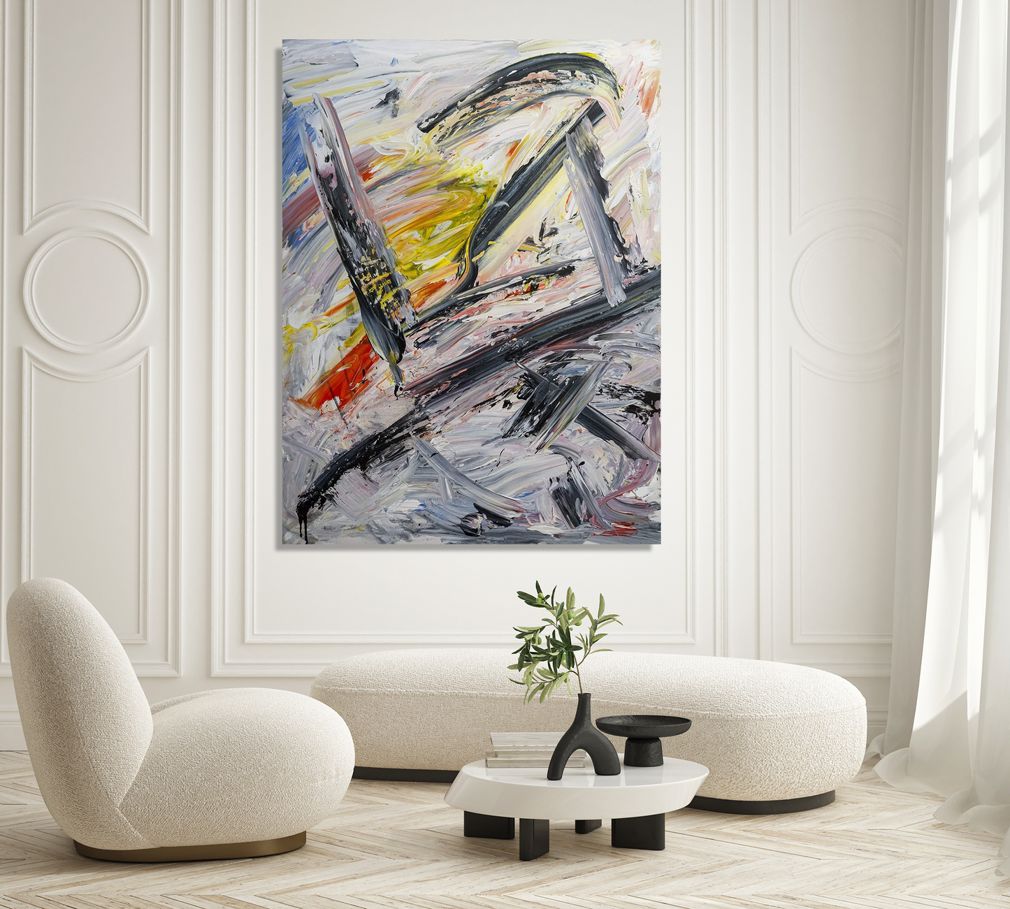 Splash Artist Enhanced Canvas Print